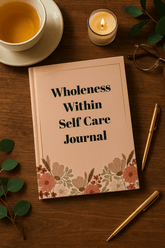 Wholeness Within Self Care Journal | 100ml Luxury Body Oil | Nourishing, Non - Greasy, Fast - Absorbing, Long - lasting Fragrance | Self - Care & Skincare Gift | GRADORE AUREUM